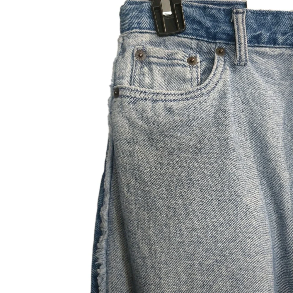 NWT Levi's '94 Baggy Wide Leg Jeans Girls Size 12 Reg Blue  Inside Out Adj Waist